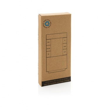 Logo trade corporate gift photo of: Utah RCS rplastic and bamboo weather station