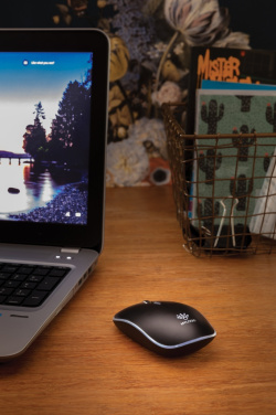 Logo trade promotional merchandise image of: Light up logo wireless mouse
