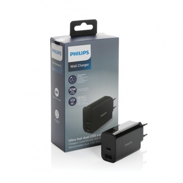 Logo trade promotional items picture of: Philips ultra fast PD wall charger