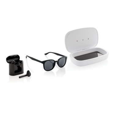 Logotrade corporate gift picture of: UV-C steriliser box with 5W wireless charger