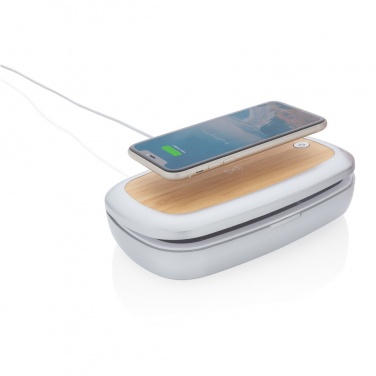 Logotrade corporate gifts photo of: Rena UV-C steriliser box with 5W wireless charger