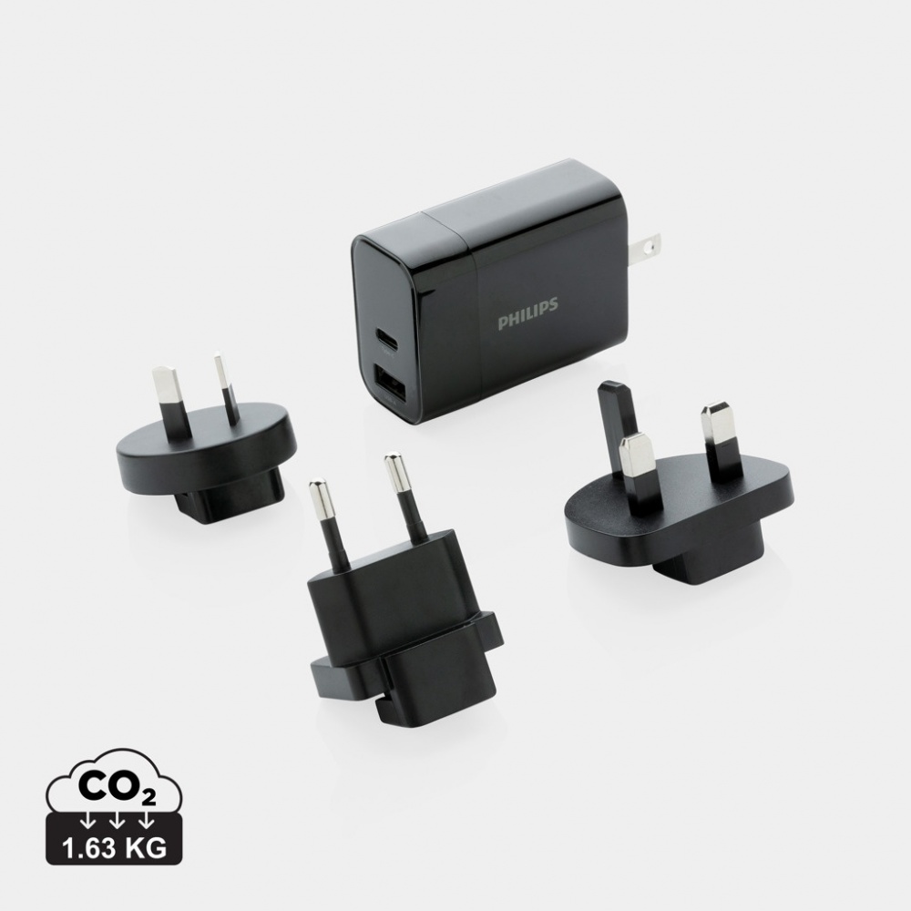 Logotrade promotional gift image of: Philips ultra fast PD travel charger