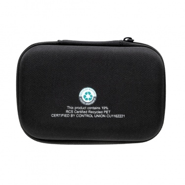 Logo trade advertising products picture of: Surge RCS recyled PET 20W type C 3 pcs charging set