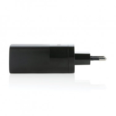 Logo trade corporate gift photo of: Philips 65W ultra fast PD 3-port USB wall charger
