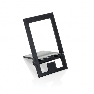 Logo trade advertising products image of: SnapStand RCS recycled plastic foldable phone stand