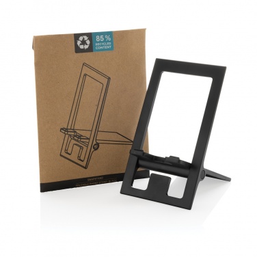 Logotrade promotional gift picture of: SnapStand RCS recycled plastic foldable phone stand