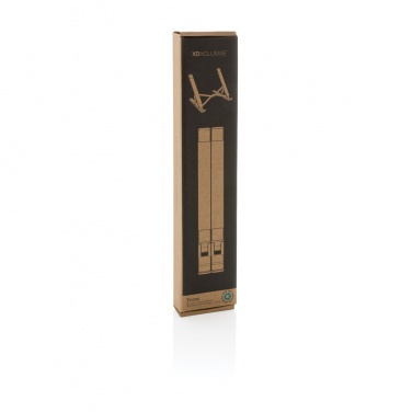 Logo trade advertising products image of: Terra RCS recycled aluminium universal laptop/tablet stand