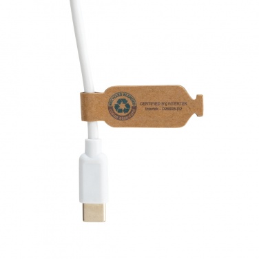 Logo trade promotional items picture of: RCS recycled plastic Ontario 6-in-1 round cable