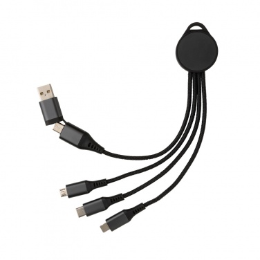 Logotrade corporate gift picture of: Terra RCS recycled aluminium 6-in-1 charging cable