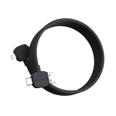 Logo trade promotional products picture of: Urban Vitamin Stockton 65W RCS RTPE/RPET magnetic cable
