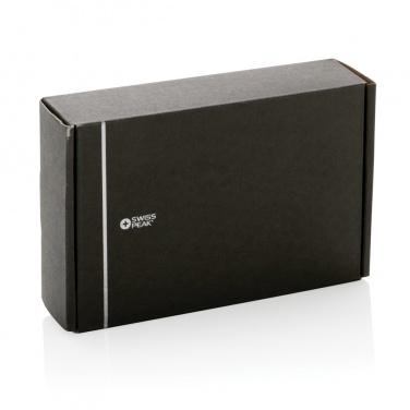 Logo trade promotional items image of: Swiss Peak RCS rplastic 3-in-1 wireless 15W travel charger