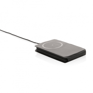 Logotrade promotional product picture of: Swiss Peak RCS rPU 15W  3-in-1 magnetic wireless charger