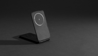 Logotrade promotional item image of: Swiss Peak RCS rPU 15W  3-in-1 magnetic wireless charger