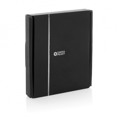 Logo trade corporate gift photo of: Swiss Peak RCS rPU 15W  3-in-1 magnetic wireless charger