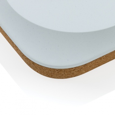 Logotrade promotional item picture of: Oregon RCS recycled plastic and cork 10W wireless