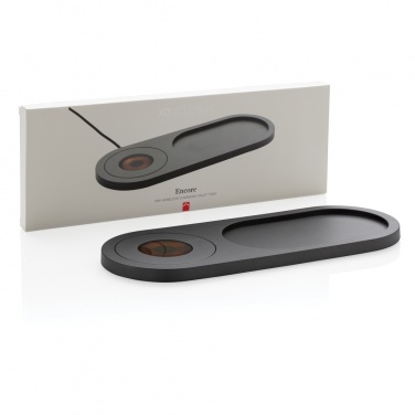 Logotrade promotional giveaway picture of: Encore 10W wireless charging valet tray