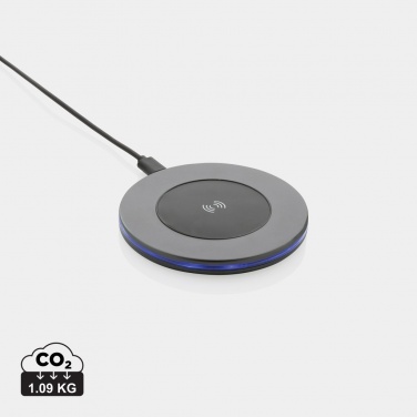 Logotrade promotional items photo of: Terra RCS recycled aluminium 10W wireless charger