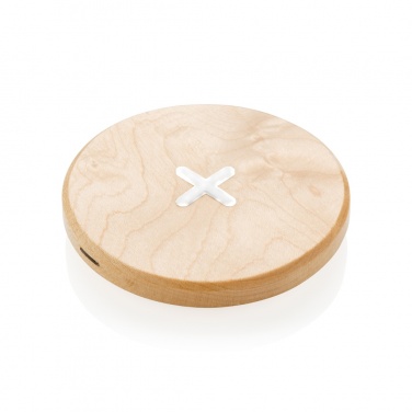 Logo trade advertising product photo of: 5W wood wireless charger
