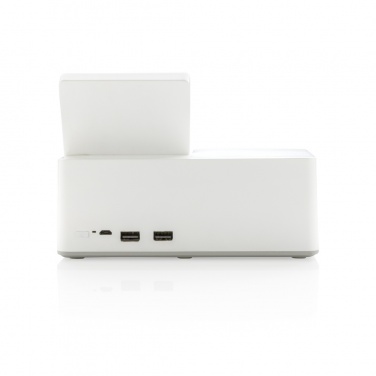 Logo trade promotional giveaways image of: Ontario 5W wireless charger with speaker