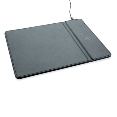 Logo trade promotional giveaway photo of: Mousepad with 5W wireless charging