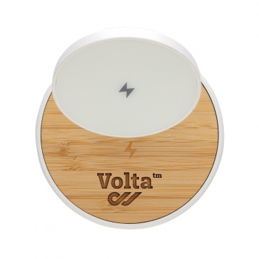 Logo trade corporate gift photo of: Ontario RCS rplastic 15W magnetic charging 2 in 1 stand