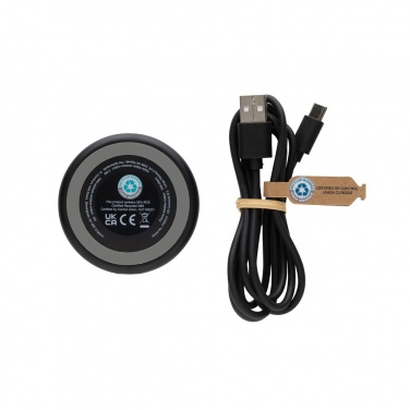 Logotrade promotional merchandise photo of: Magnapad 15W RCS rplastic magnetic 3 in 1 charging pad