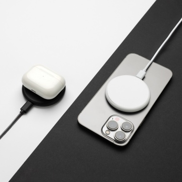 Logotrade promotional merchandise picture of: Magnapad 15W RCS rplastic magnetic 3 in 1 charging pad