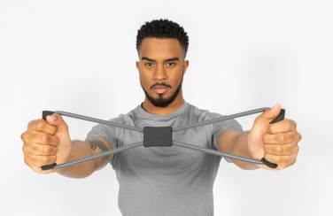 Logo trade promotional giveaways picture of: Fitness 8 shape exercise band in pouch