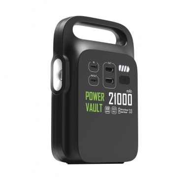 Logo trade corporate gift photo of: Power Vault RCS rplastic 21000 mAh portable power station