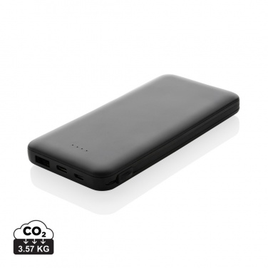 Logotrade promotional giveaway image of: Lockhart RCS recycled plastic 10.000 with integrated cables