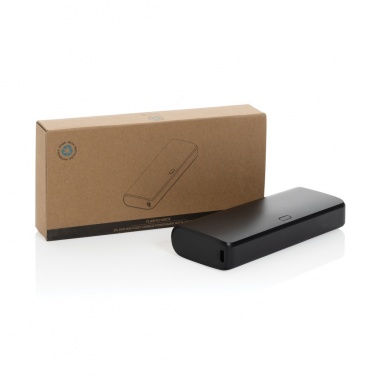 Logotrade corporate gift image of: FlashCharge RCS rplastic 20000 mah fast charge powerbank