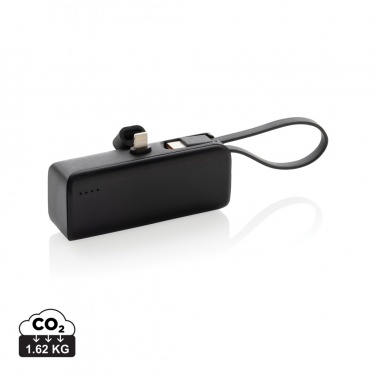 Logo trade promotional product photo of: Powerlink RCS rplastic 3000 mAh powerbank iOS connector