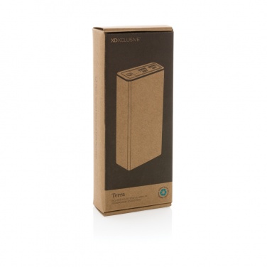 Logo trade promotional products picture of: Terra RCS recycled 20W aluminium powerbank 20.000 mAh