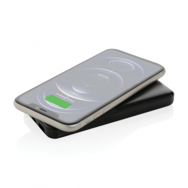 Logotrade promotional product image of: RCS standard recycled plastic wireless powerbank