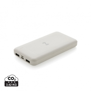 Logotrade business gifts photo of: RCS standard recycled plastic wireless powerbank