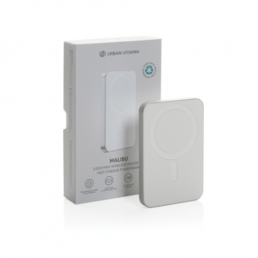 Logo trade promotional giveaways picture of: Urban Vitamin Malibu RCS plastic/alu 5000 mah powerbank