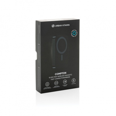 Logo trade corporate gifts image of: Urban Vitamin Compton  RCS plastic/alu 10.000 mah powerbank