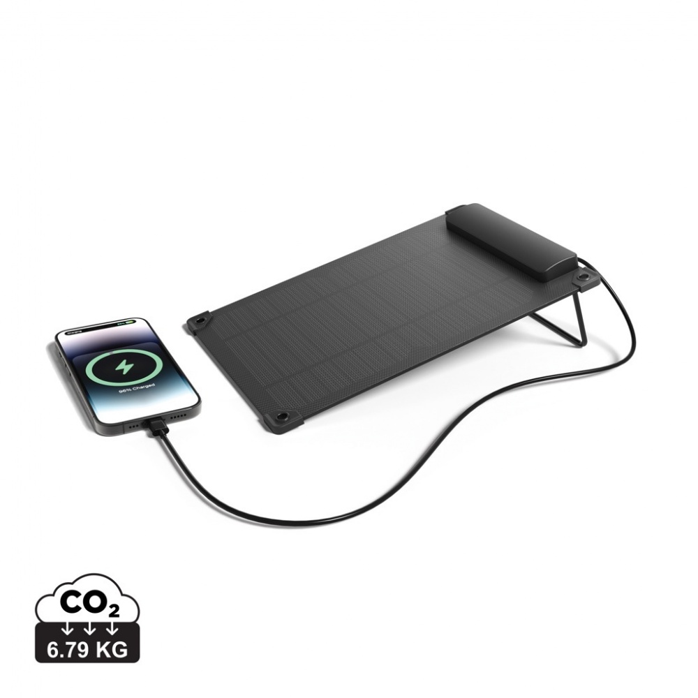 Logotrade promotional giveaway image of: Solarpulse rplastic portable solar panel 5W