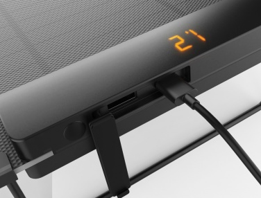 Logo trade promotional giveaway photo of: Solarpulse rplastic portable solar panel 5W