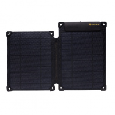 Logo trade promotional giveaway photo of: Solarpulse rplastic portable Solar panel 10W