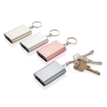 Logo trade promotional items picture of: 1.000 mAh keychain powerbank