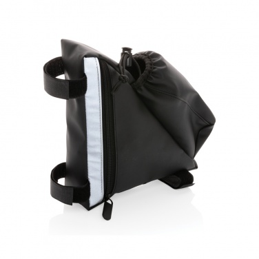 Logotrade promotional merchandise picture of: PU high visibility bike frame bag with bottle holder