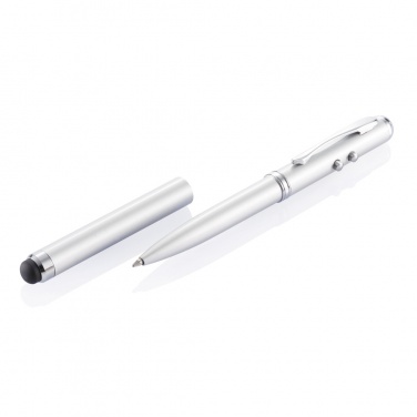 Logo trade promotional merchandise image of: 4 in 1 pen