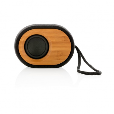 Logo trade promotional giveaway photo of: Bamboo X  speaker