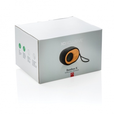 Logotrade promotional product image of: Bamboo X  speaker