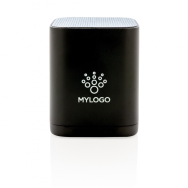 Logo trade advertising products image of: Light up logo wireless speaker