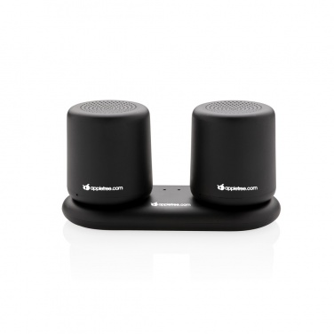 Logo trade promotional merchandise photo of: Double induction charging speaker