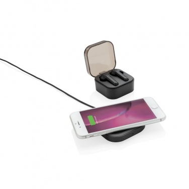 Logotrade promotional giveaway picture of: TWS earbuds in wireless charging case