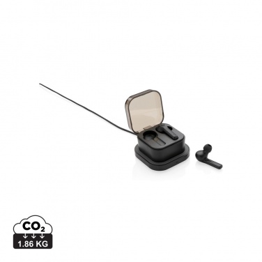 Logotrade business gifts photo of: TWS earbuds in wireless charging case