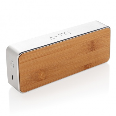 Logotrade advertising products photo of: Nevada Bamboo 3W wireless speaker